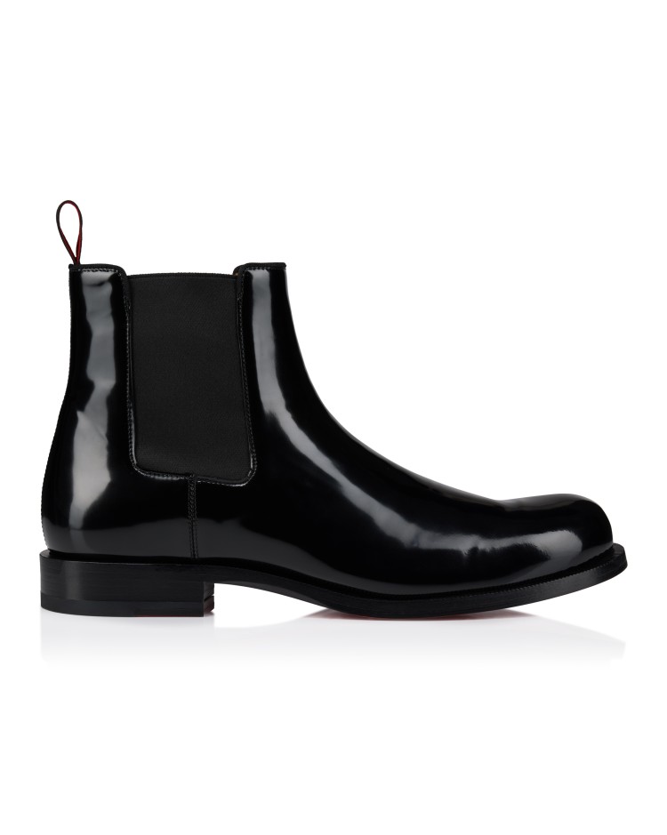 3260518bk01-3260518bk01-additional_image_1-ecommerce-fw26_choucair_boot_flat_calf_abrasivato_soft-gg – front view - Media - front view