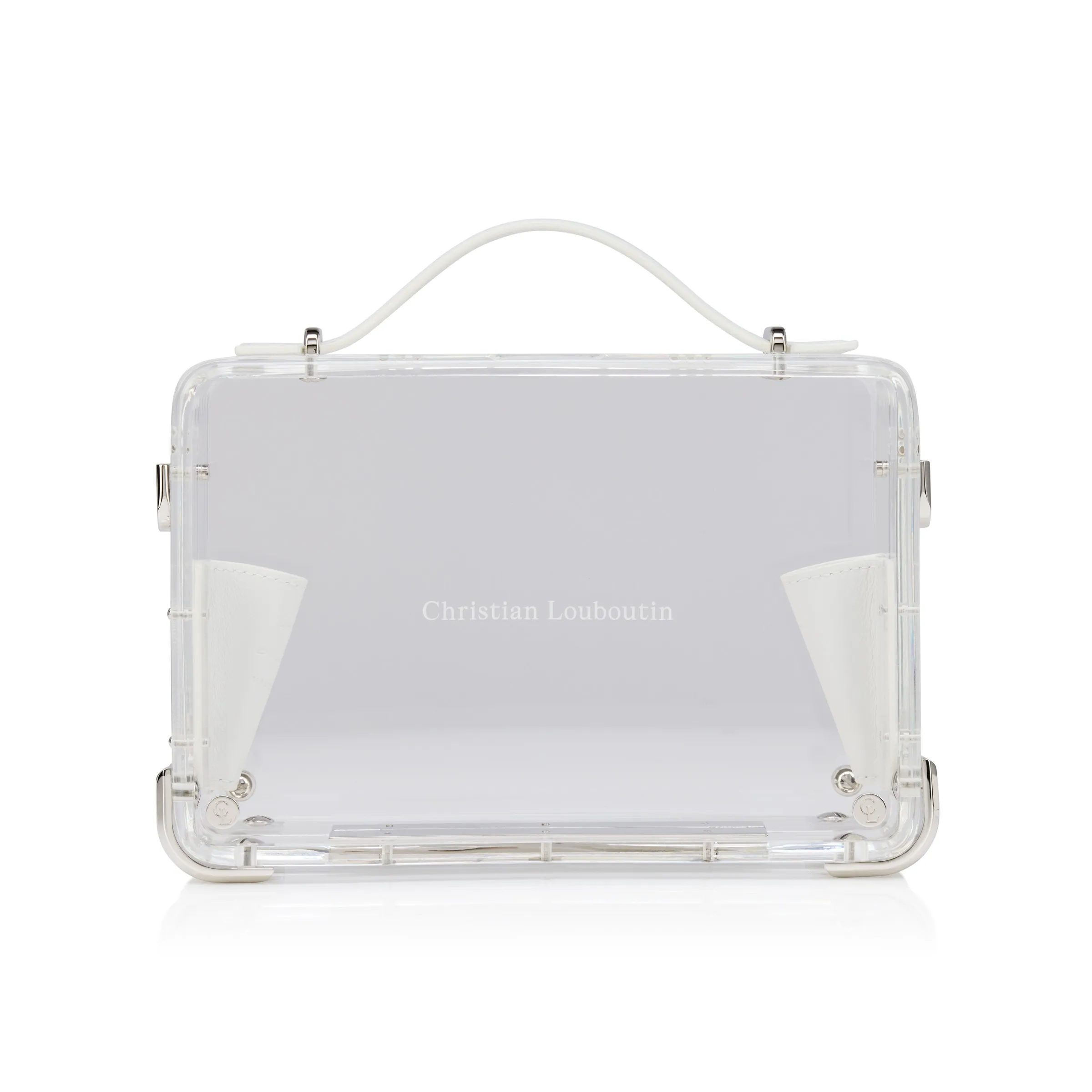 Christian Louboutin Tactical small – Briefcase – PVC – Transparent - Bags - front view