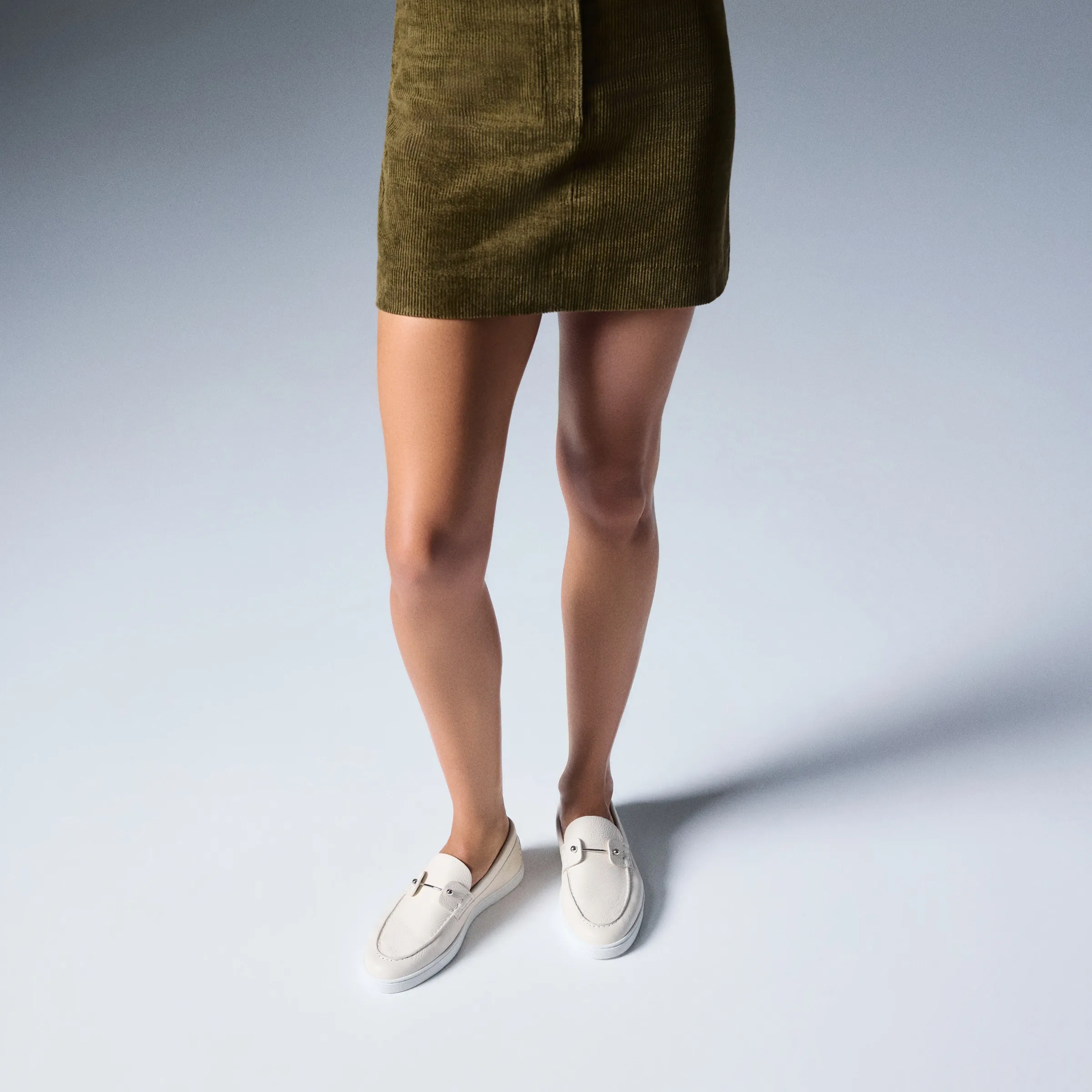 Christian Louboutin Chambeliboat – Boat shoes – Deer leather – Suzuran – Women - Chambeliboat - front view