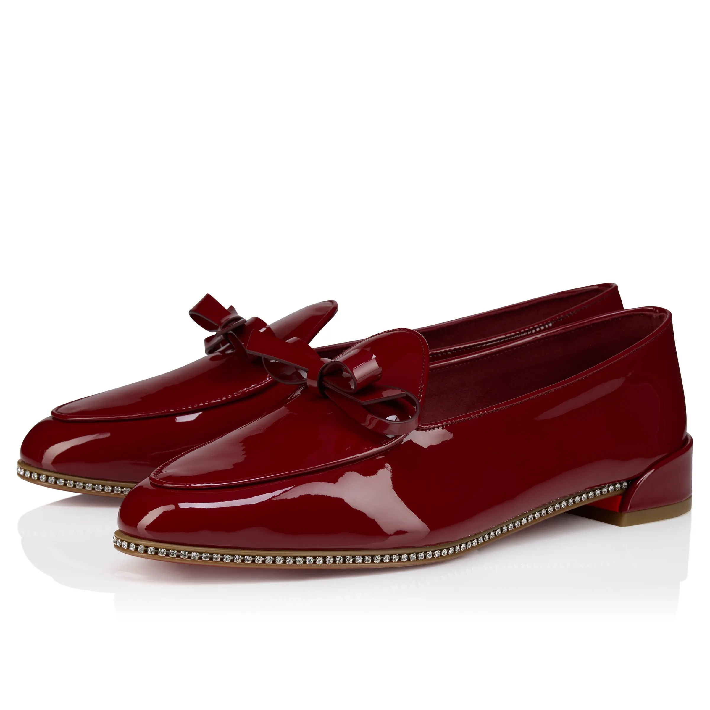 Christian Louboutin Mocastrass – Loafers – Patent calf leather – Empire – Women - Mocastrass - front view