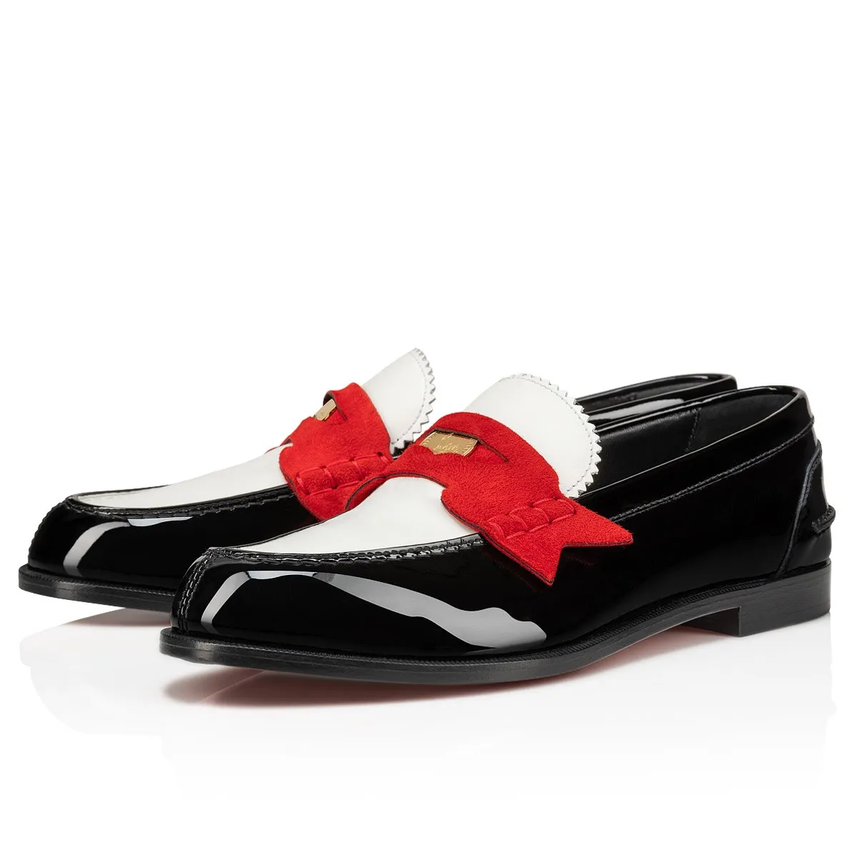 Christian Louboutin Penny Donna – Loafers – Patent calf leather – Multicolor – Women - Penny Donna - front view