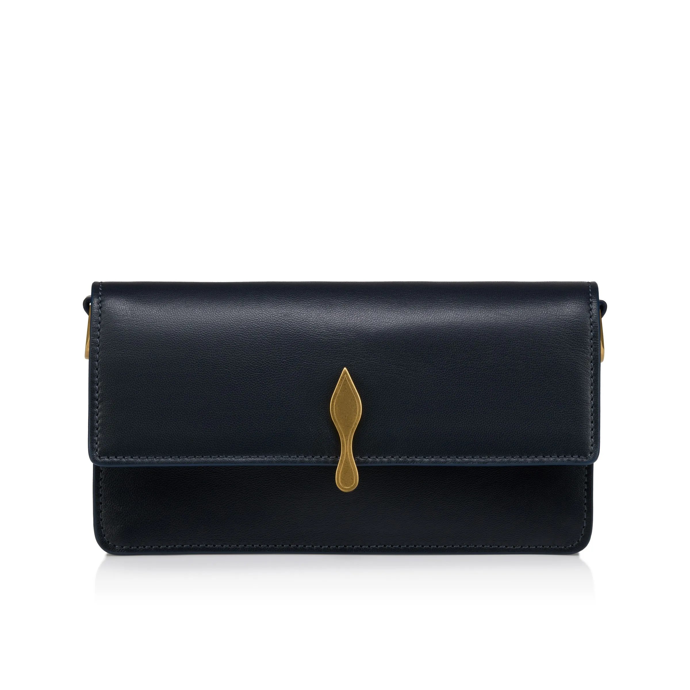 Christian Louboutin Bettina mini – Crossbody bag – Lamb nappa leather – Marine - Bettina mini - front view