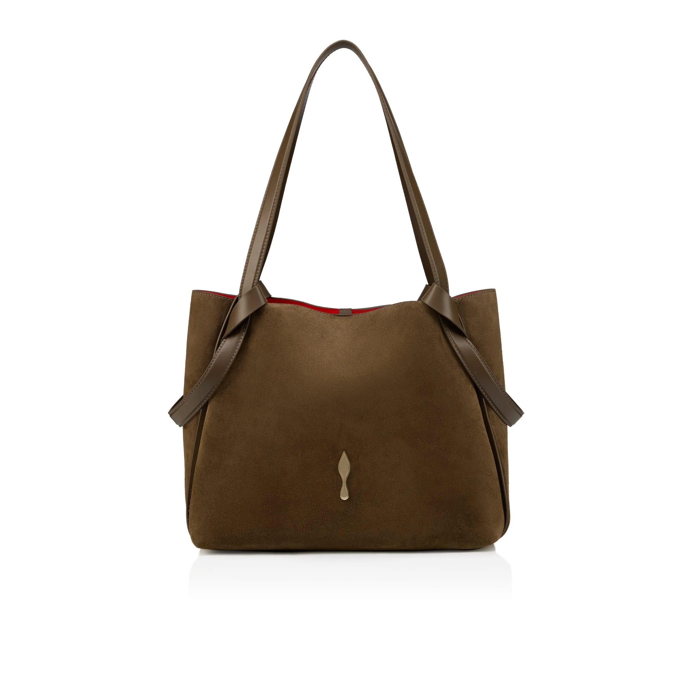 Christian Louboutin Bettina small – Tote bag – Reversed calf leather – Silex - Bettina small - front view
