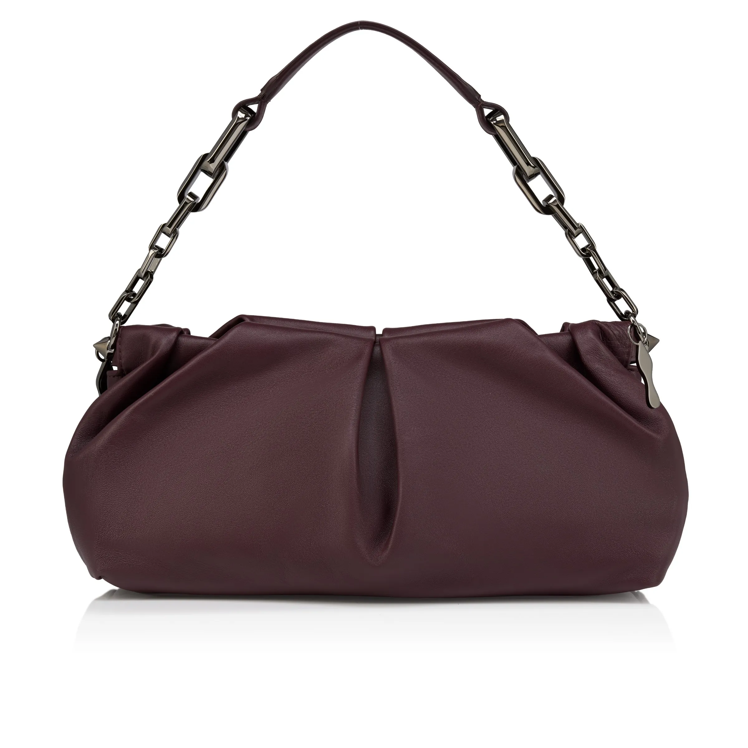 Christian Louboutin Eva – Shoulder bag – Lamb nappa leather – Amara - Eva - front view