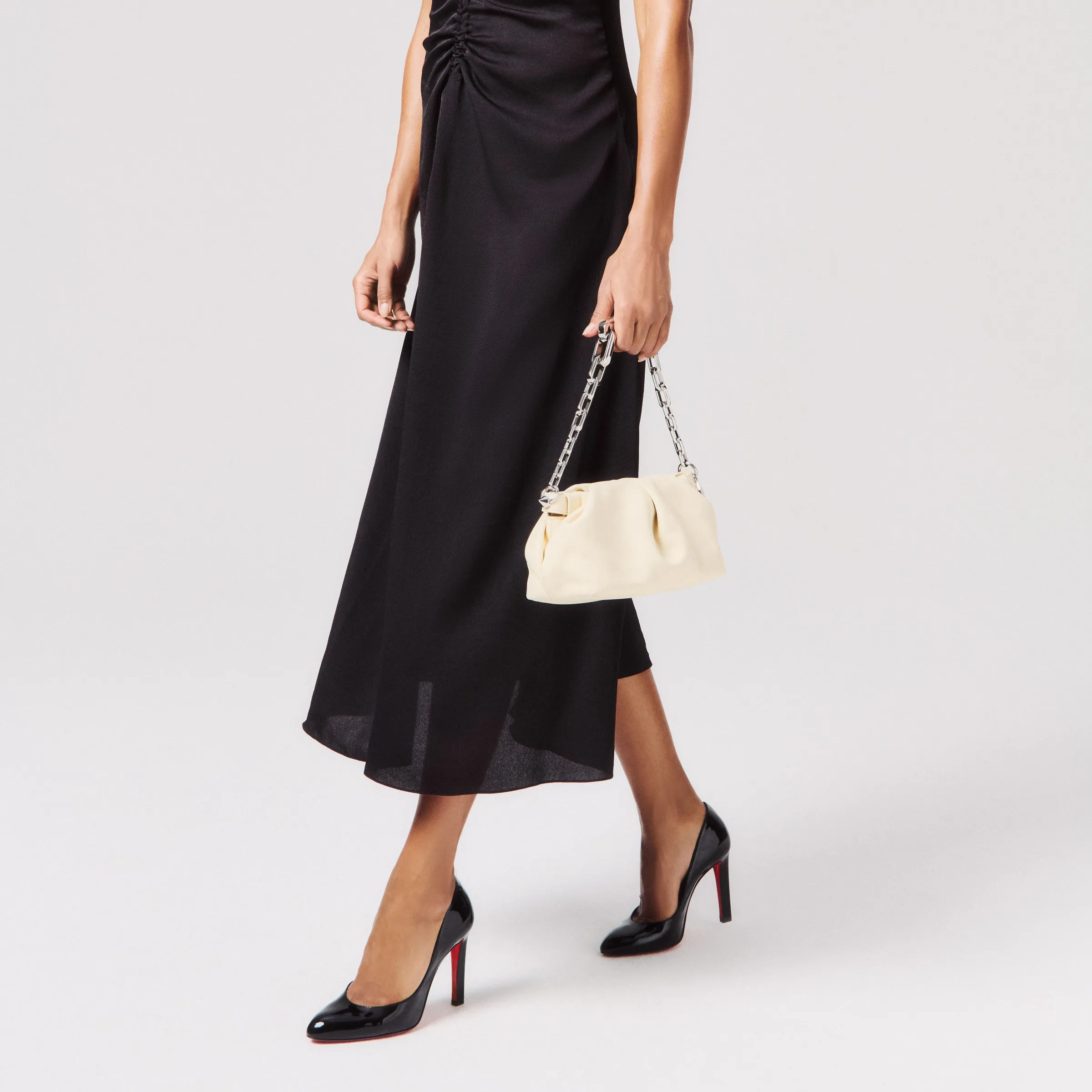 Christian Louboutin Eva small – Shoulder bag – Lamb nappa leather – Suzuran - Eva small - front view