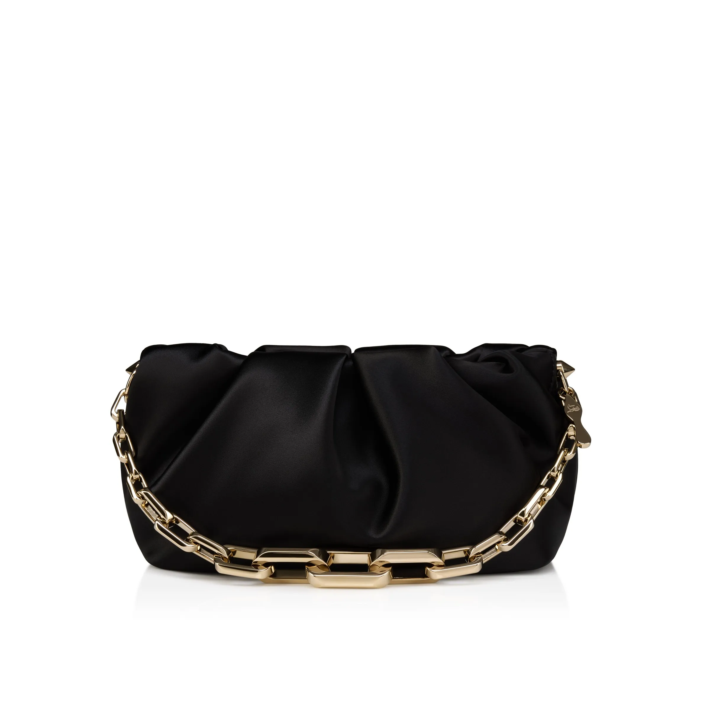 Christian Louboutin Eva small – Shoulder bag – Neoprene – Black - Eva small - front view