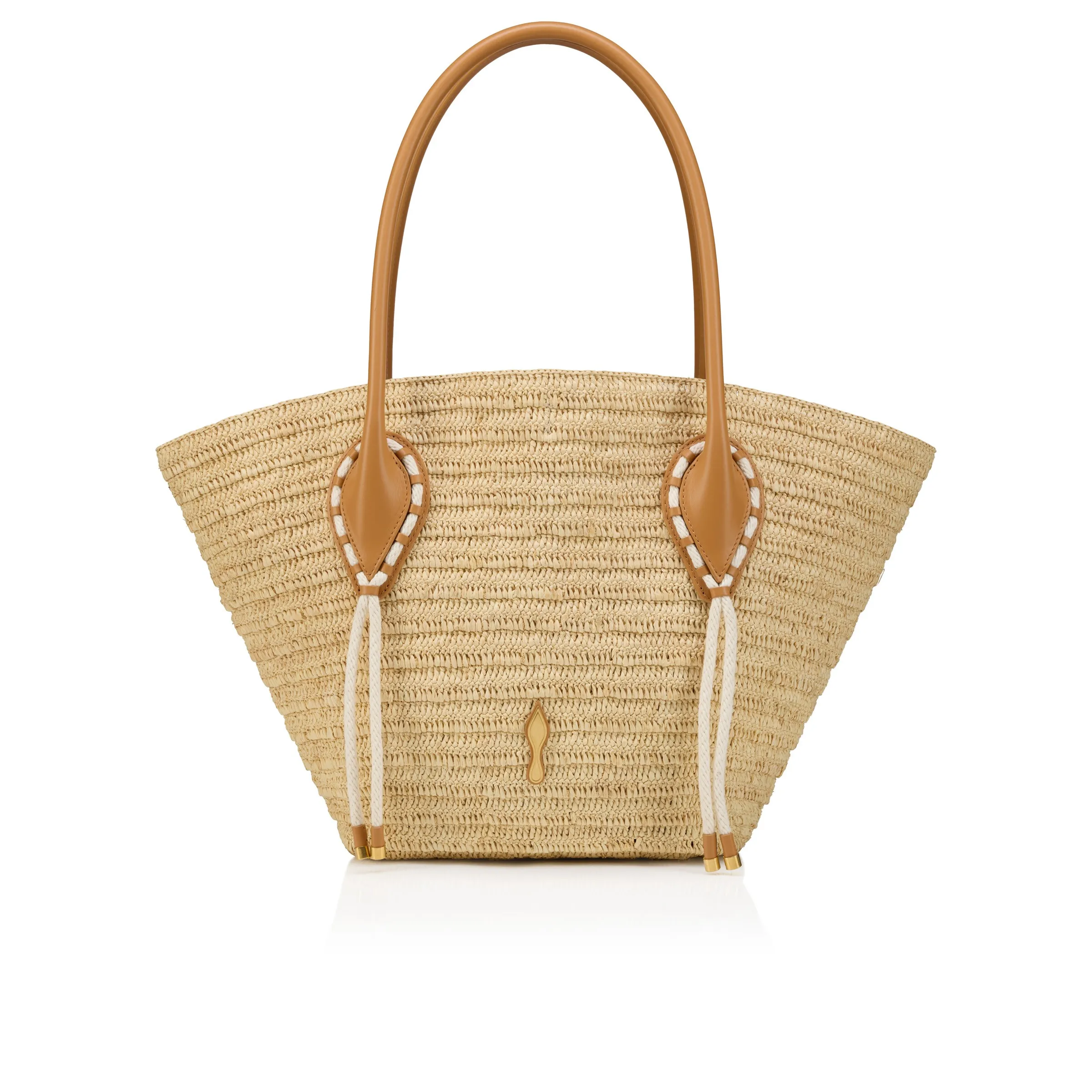 Christian Louboutin Venus – Tote bag – Raffia – Natural - Shoes - front view