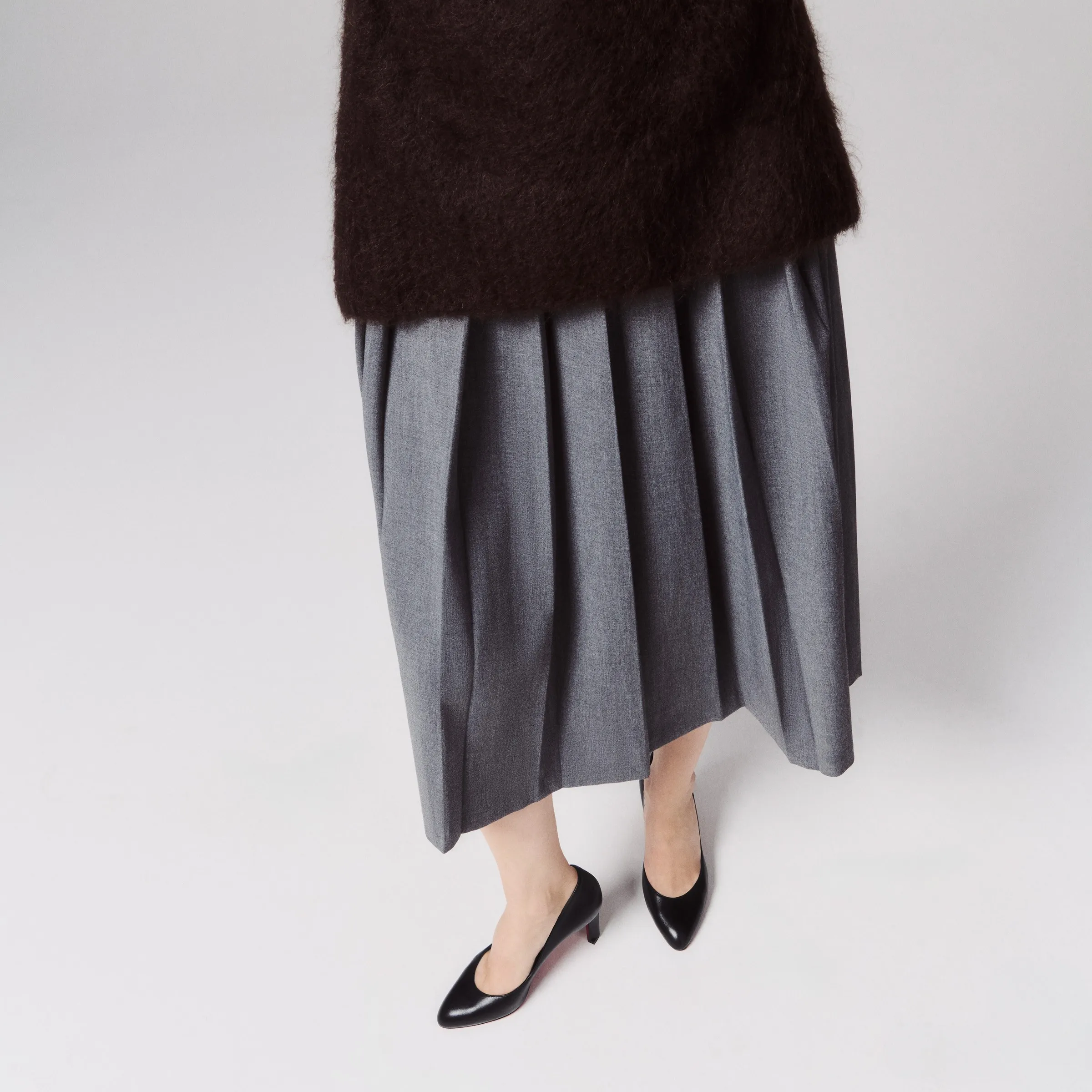 Christian Louboutin Fannylove – 85 mm Pumps – Lamb nappa leather – Black – Women - Fannylove - front view