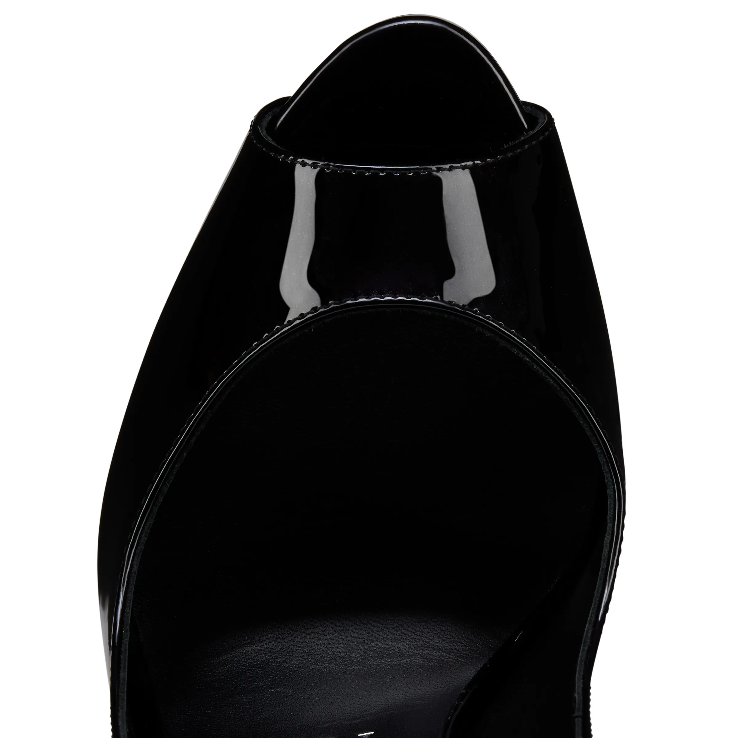 Christian Louboutin Lady Z – 160 mm Pumps – Pearlescent calf leather – Black – Women - Lady Z - front view