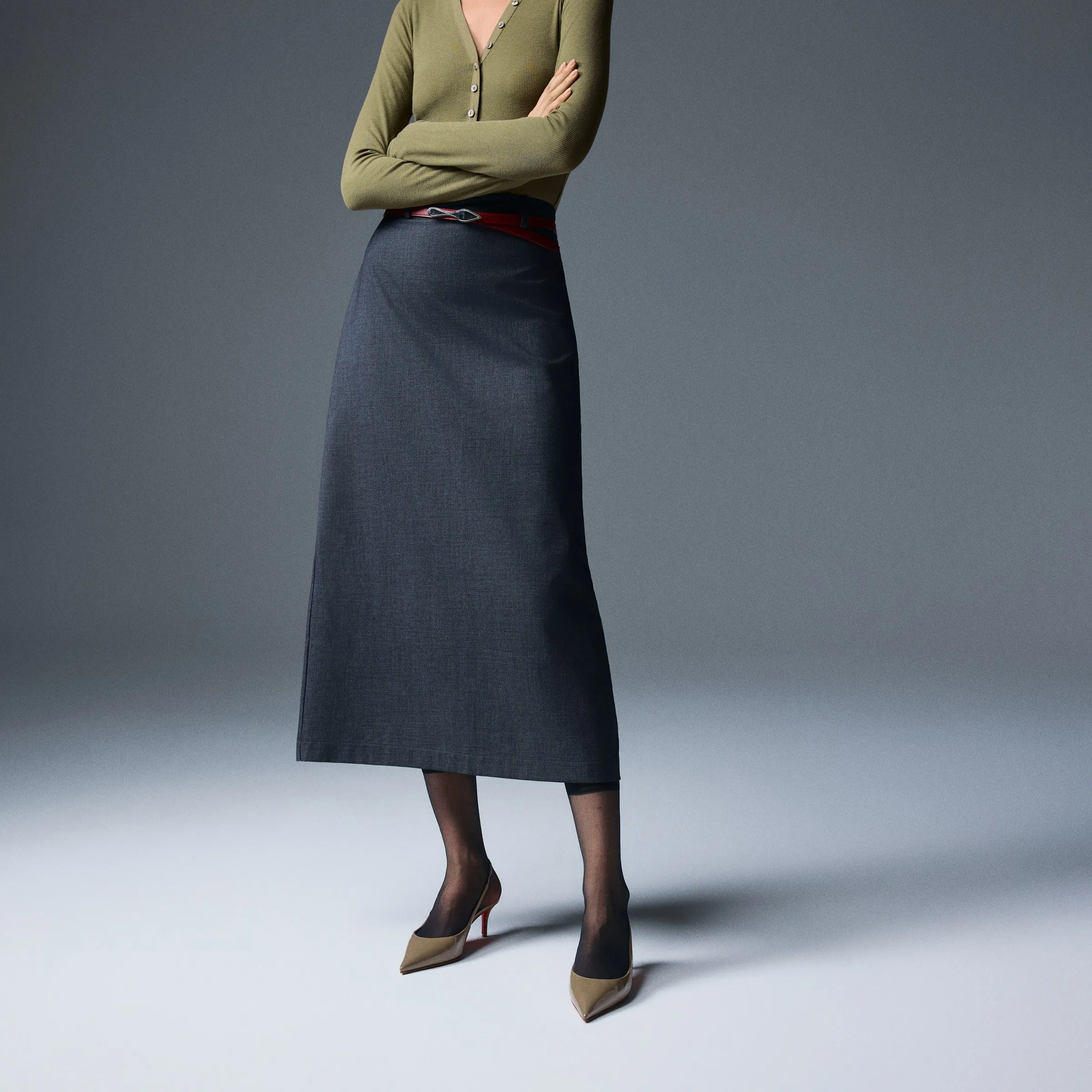 Miss Z Sling Back – 60 mm Slingback pumps – Patent calf leather – Silex – Women – front view - Media - front view