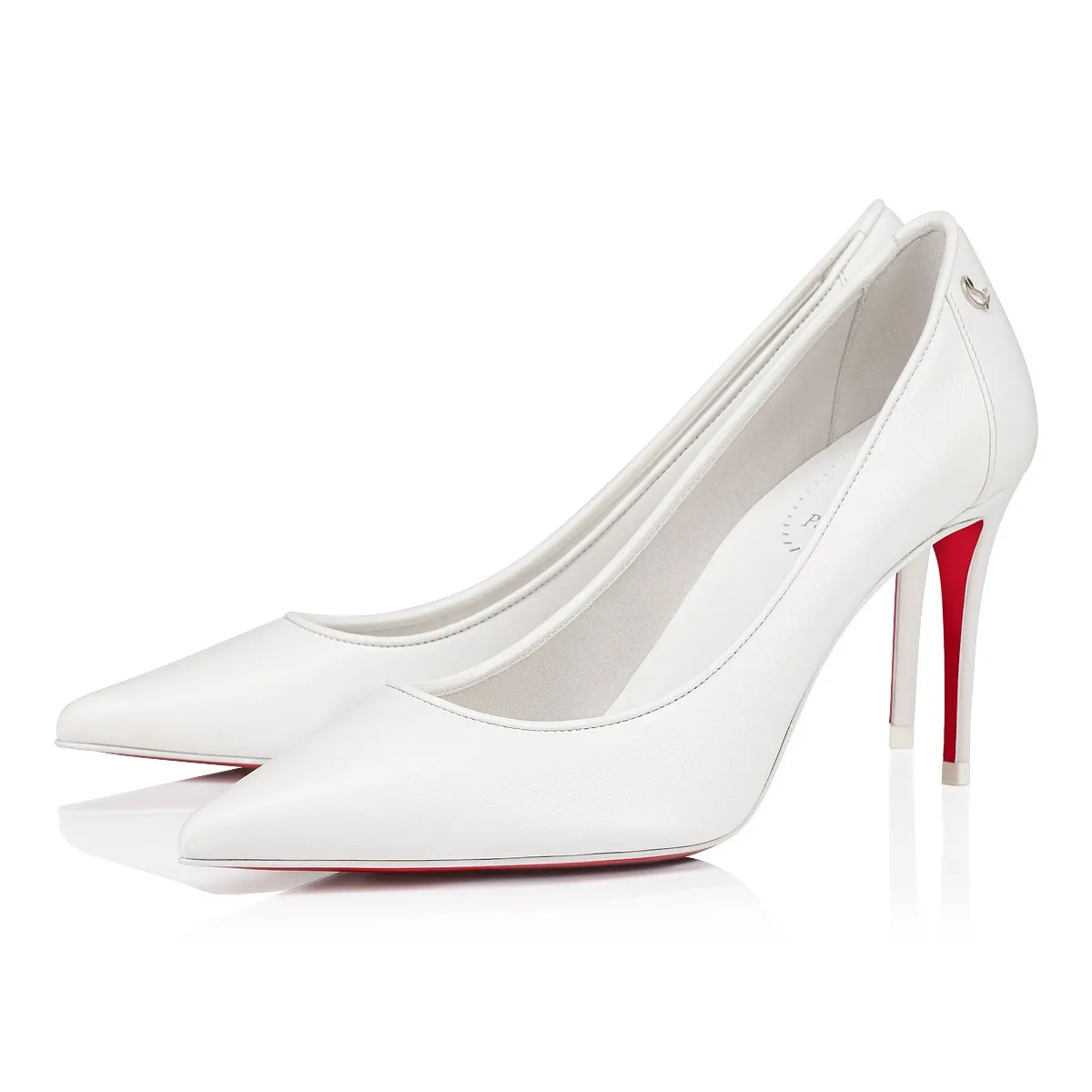 Christian Louboutin Sporty Kate – Pumps – Nappa leather – Bianco – Women - Shoes - front view