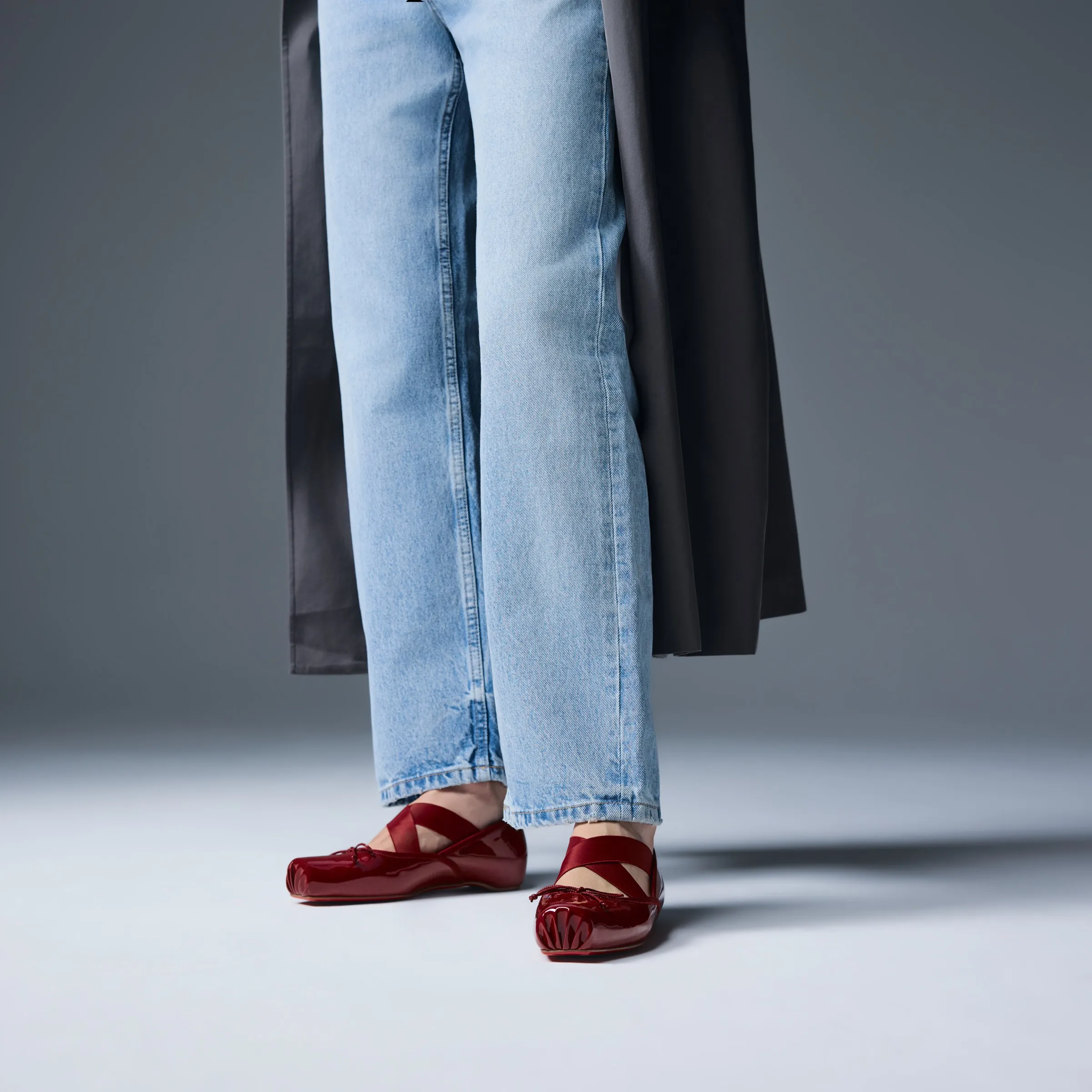 Christian Louboutin Cassiasticina – Ballerinas – Patent calf leather – Empire – Women - Cassia - front view