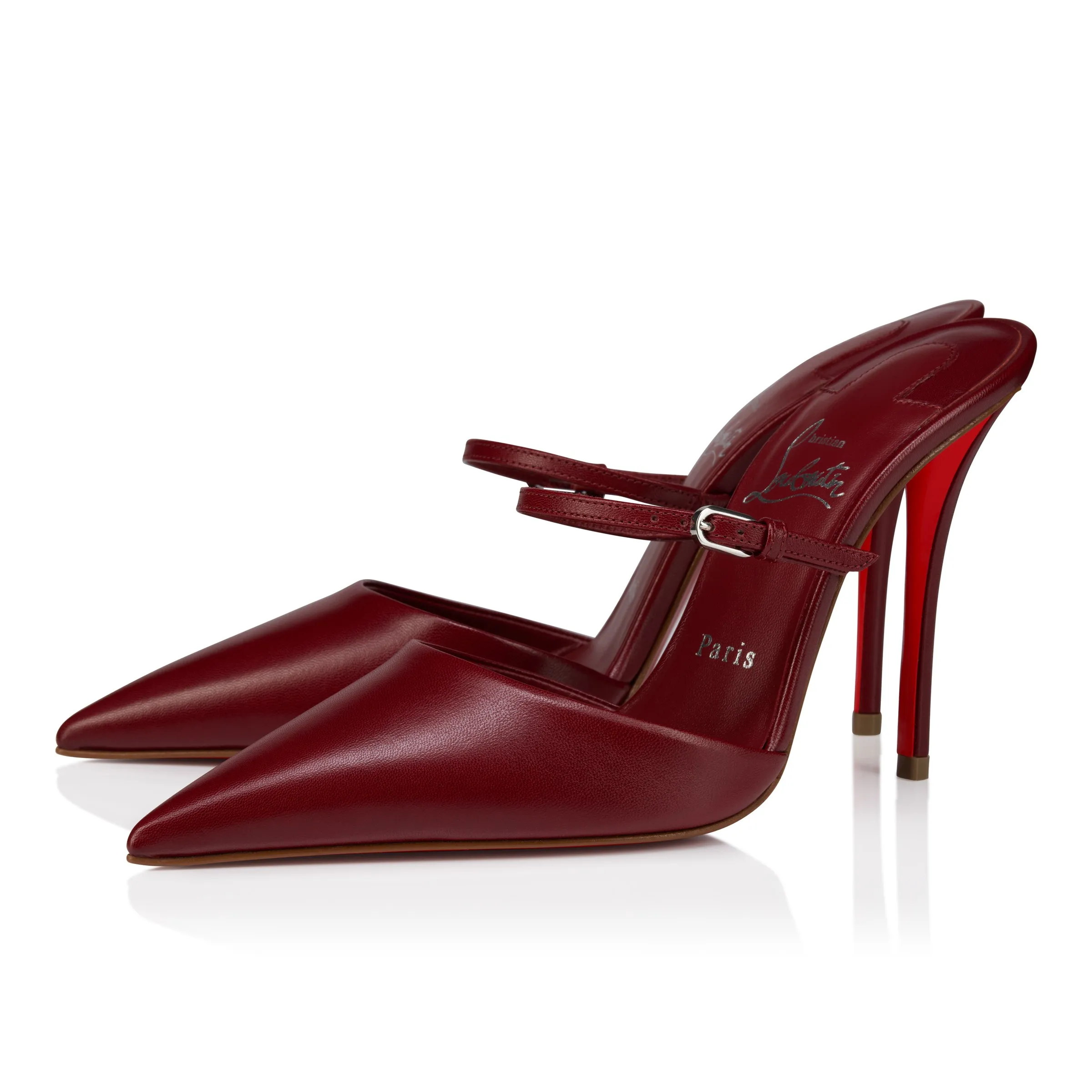 Christian Louboutin Milena Mule – 100 mm Mules – Kid leather – Empire – Women - Milena Mule - front view